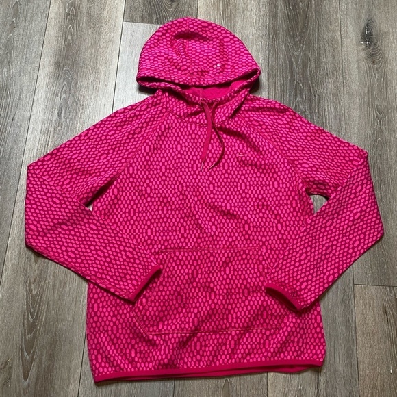 Nike Therma-Fit Women’s Polka Dot Hooded Sweater Size Medium - Picture 1 of 16